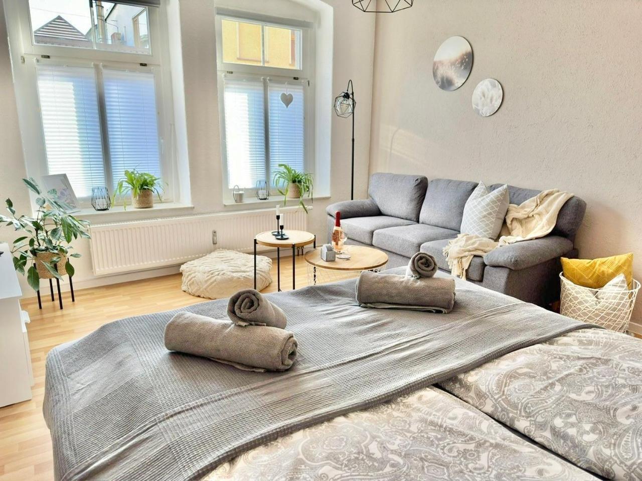 Appartement "Stadtgefluester" Im Zentrum, Inkl Stellplatz, 2 Betten, Babybett, Balkon, Gratis Kaffee Und Tee, Wlan Bautzen Dış mekan fotoğraf